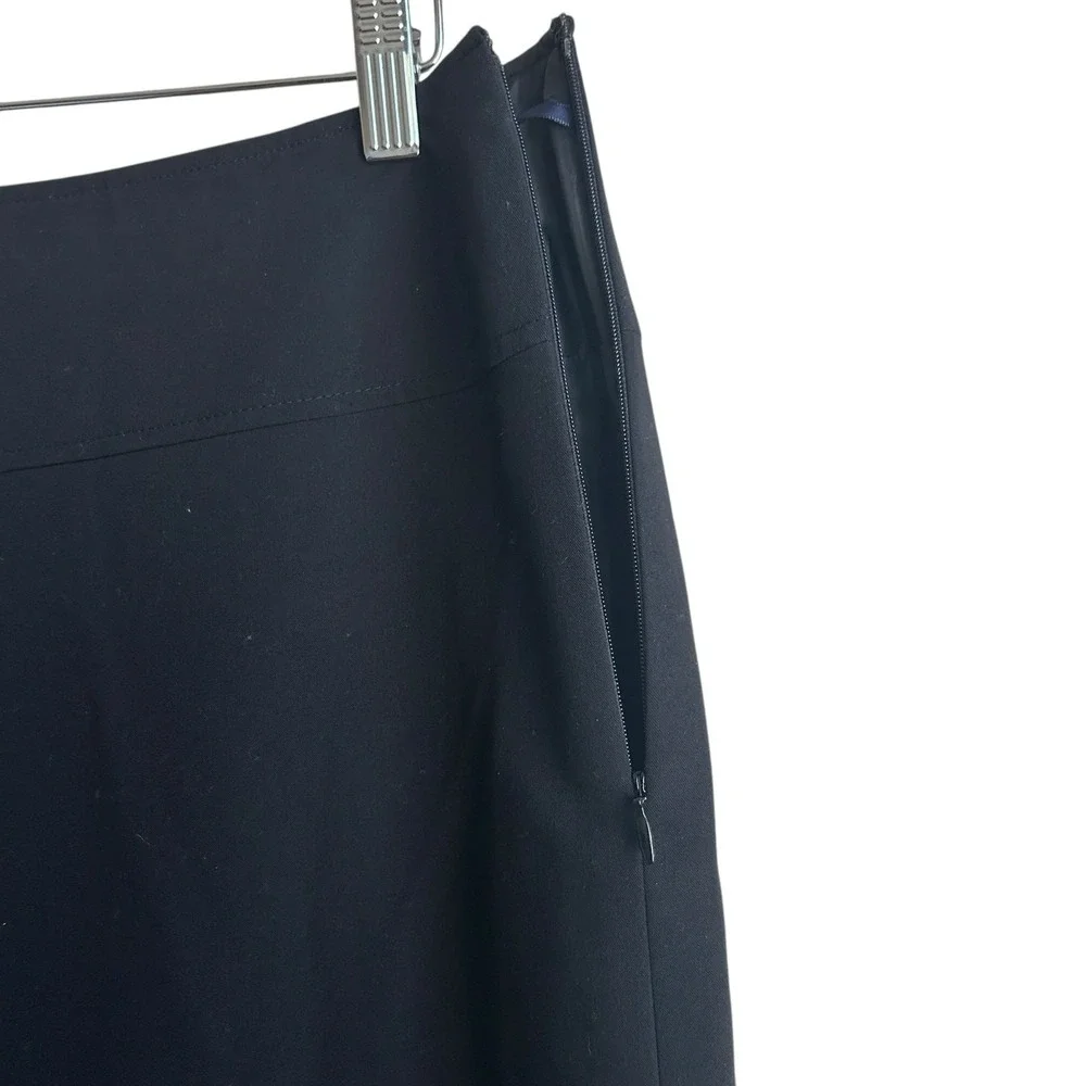 Tommy Hilfiger‎ Women Skirt 10 Black A Line Knee Length Office Career Workwear